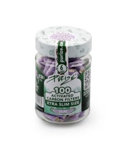PURIZE® ~ Xtra Slim im Glas LILA ~ (100 Stk.)