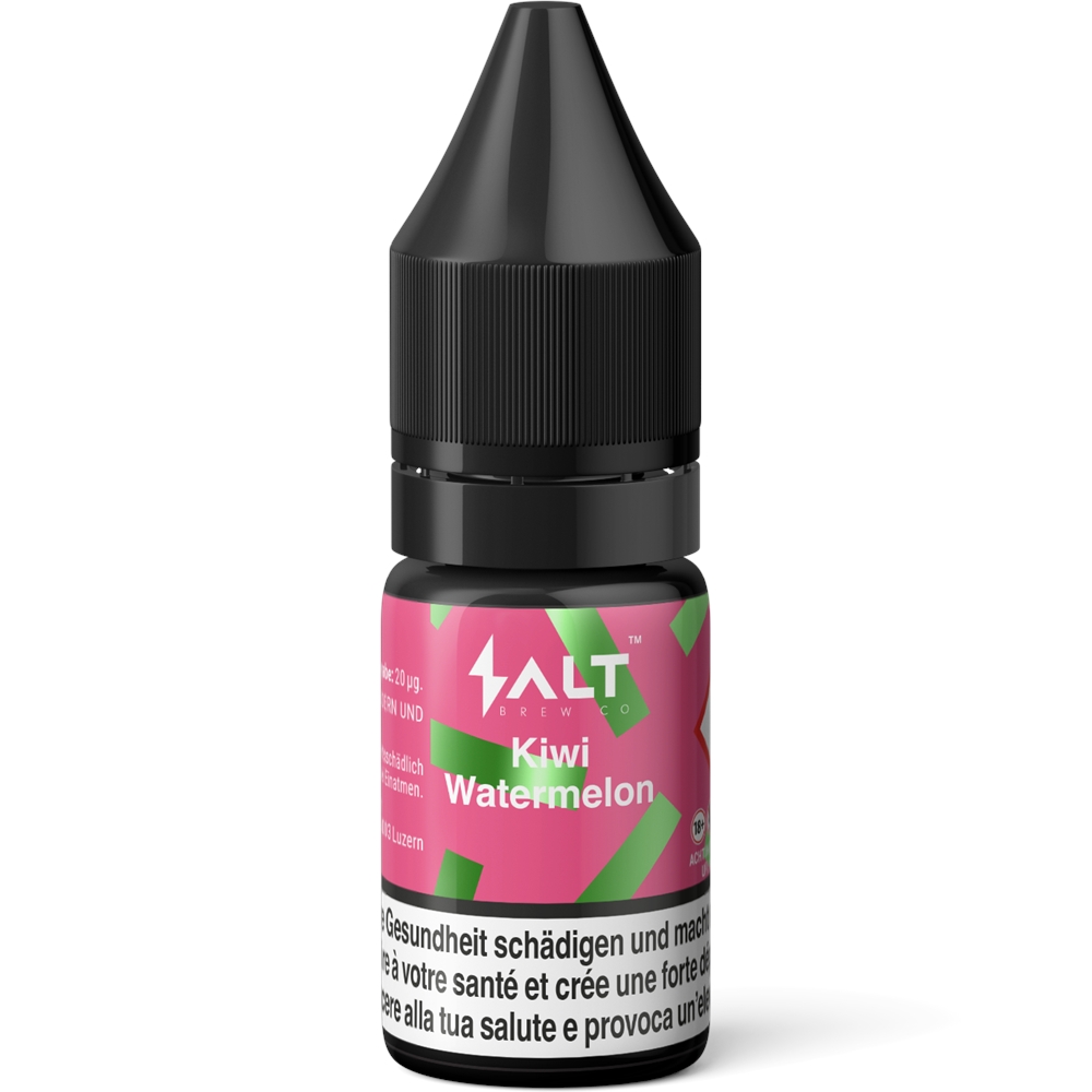 Salt Brew ~ Liquid 10mg ~ 10ml ~ Kiwi Watermelon – Bild 2