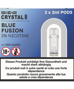 SKE Crystal ~ Plus 2 x 2ml Pods (20mg) ~ Blue Fusion