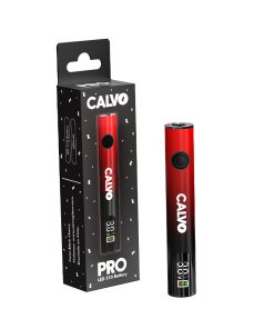 Calvo – 510 Pro LED Battery – Red/Black