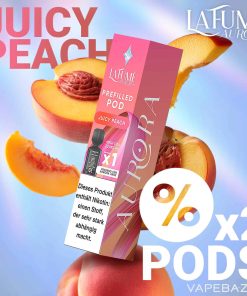 Alternative view of La Fume Aurora Podsystem – Juicy Peach 2er Pack