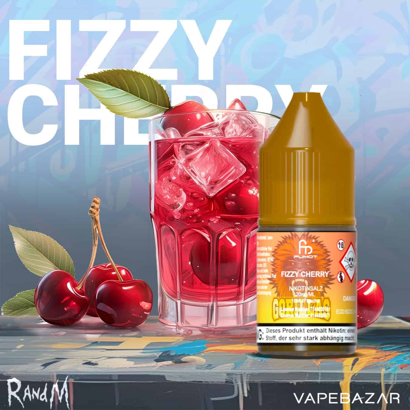 RandM Tornado Liquid – Fizzy Cherry – Bild 2
